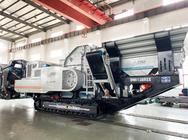 移動(dòng)反擊式破碎站